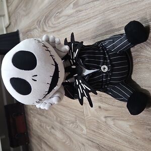 Disney Jack Skellington The Nightmare Before Christmas Animated Musical Plush